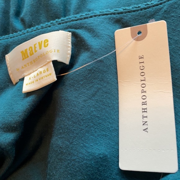 Maeve dress knit teal XL sleeveless - Picture 6 of 9